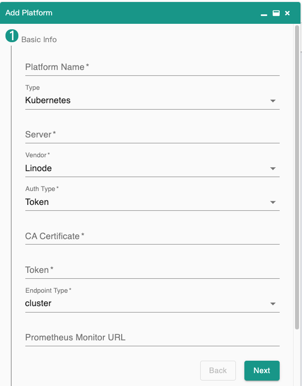 Platform management
