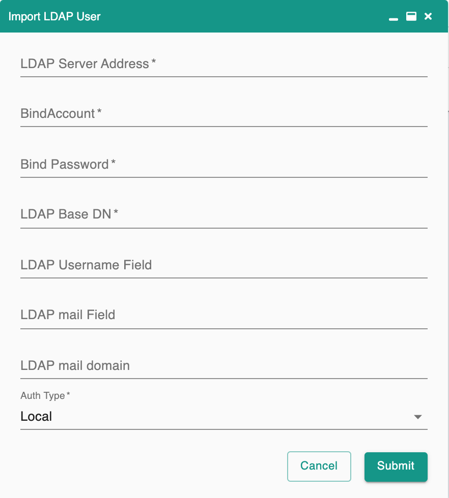 user ldap