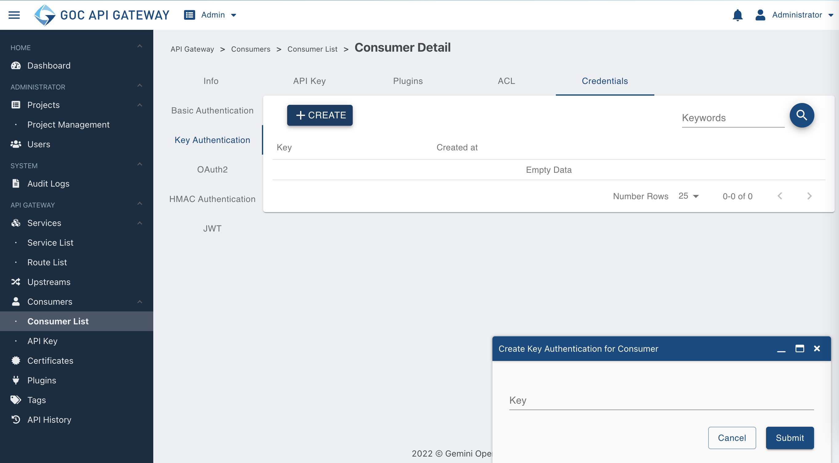 key auth2