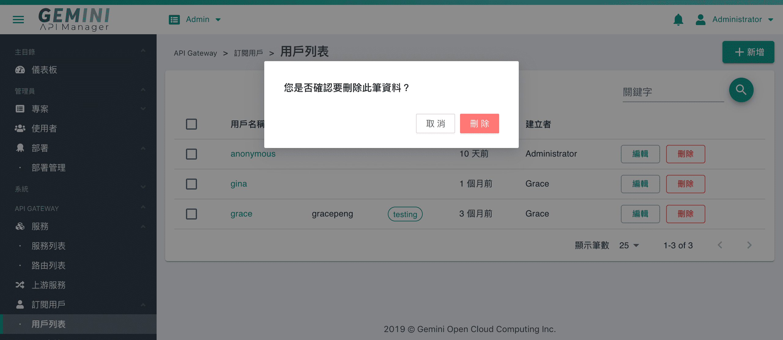 刪除