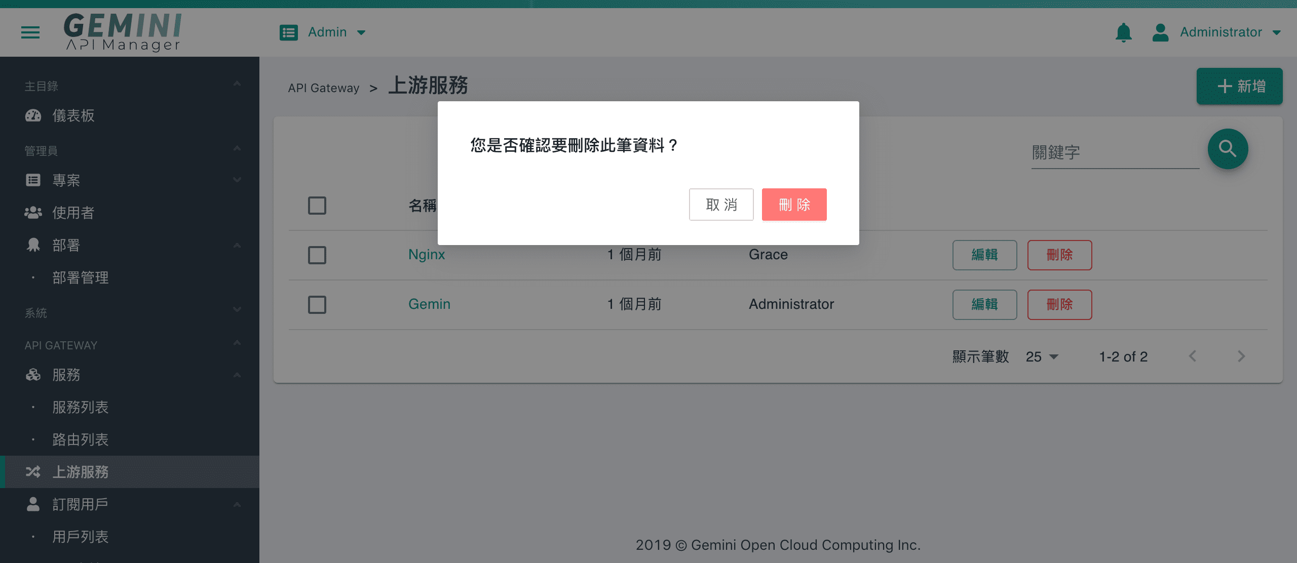 刪除