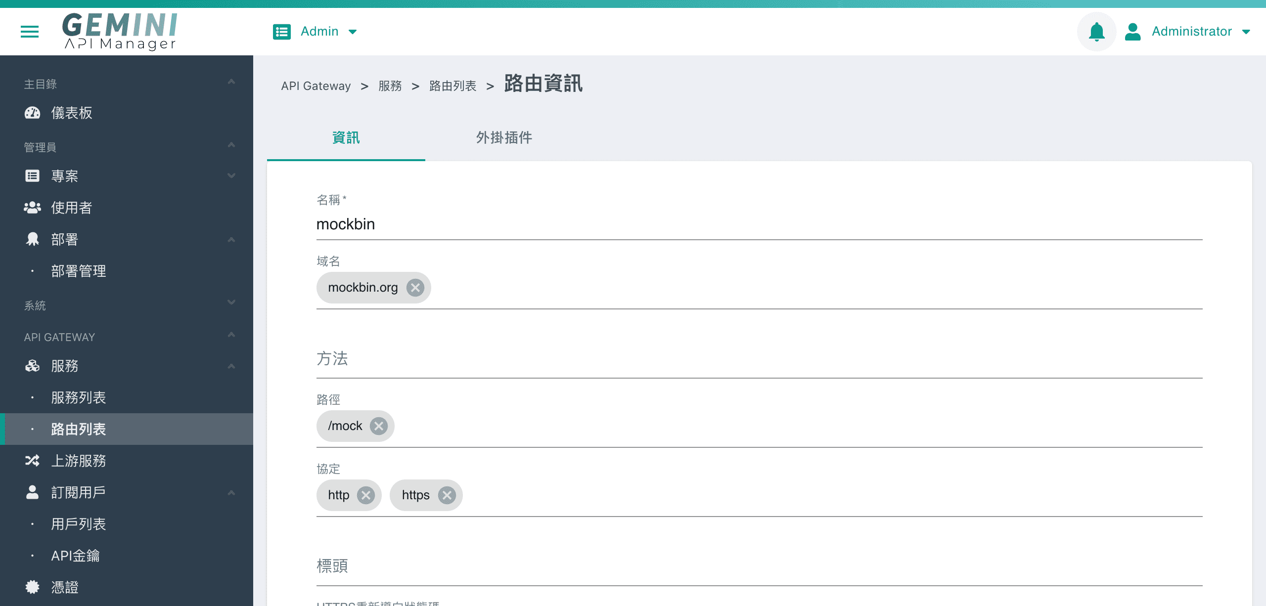 路由資訊
