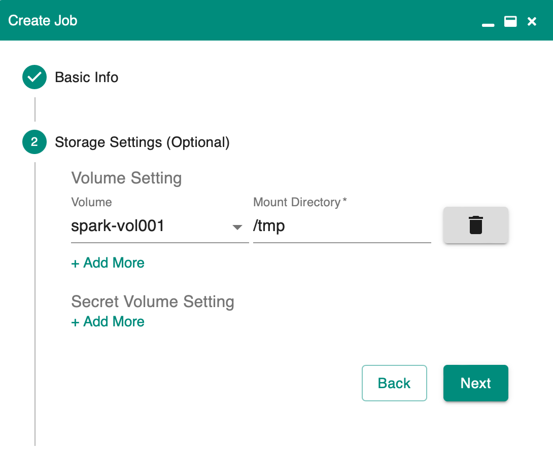 use volume