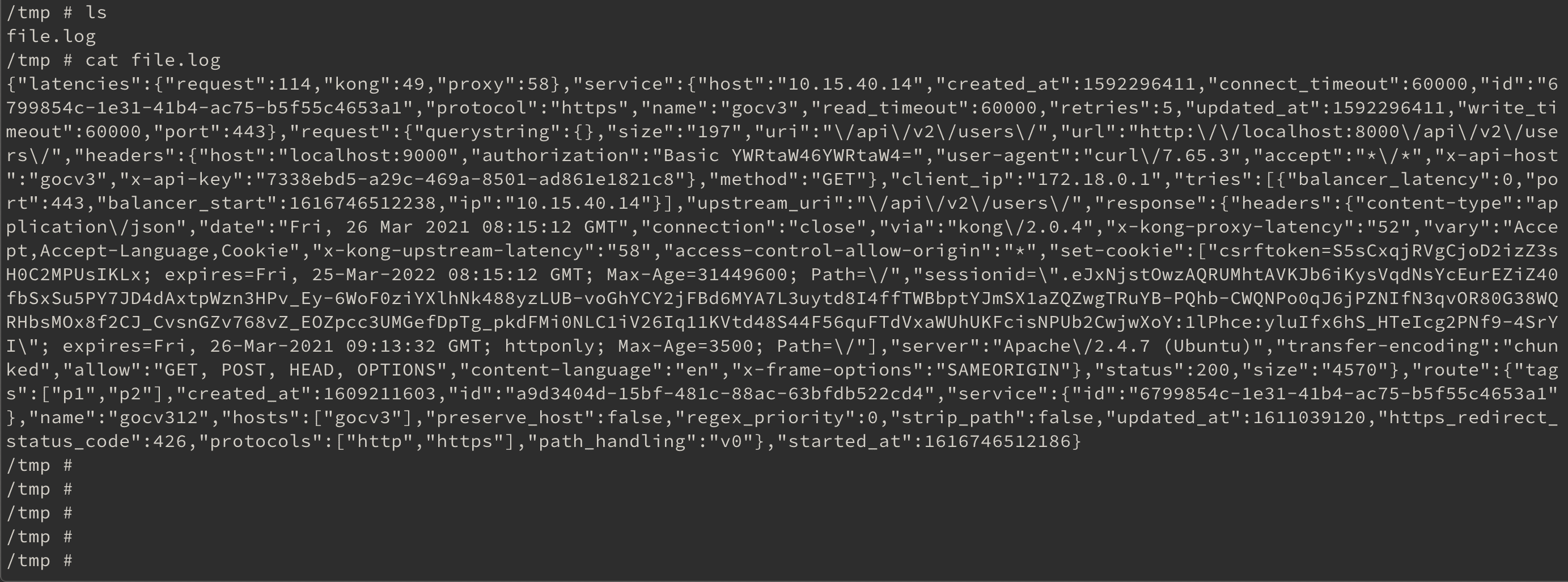 FileLog驗證畫面1